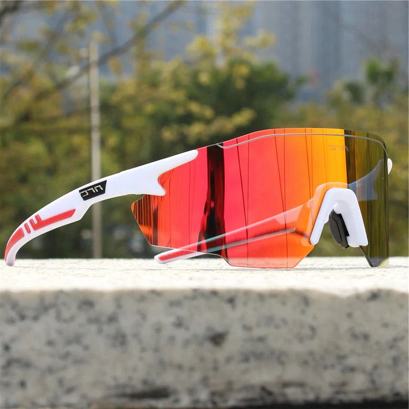 TrendAura Polarized Sports Sunglasses Lightweight Frame For Cycling Running And Outdoor Activities UV Protection