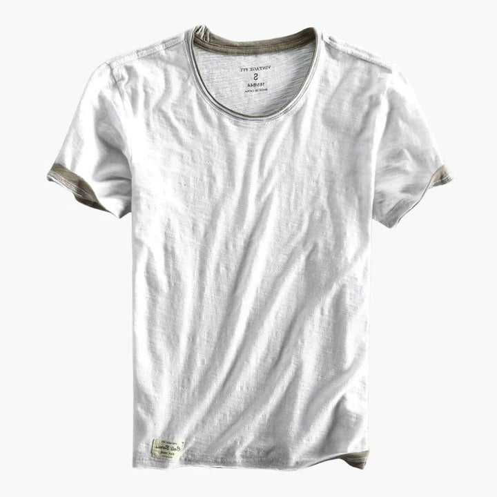 Men's Basic Crew Neck T Shirt For Everyday Comfort And Durable Quality By TrendAura