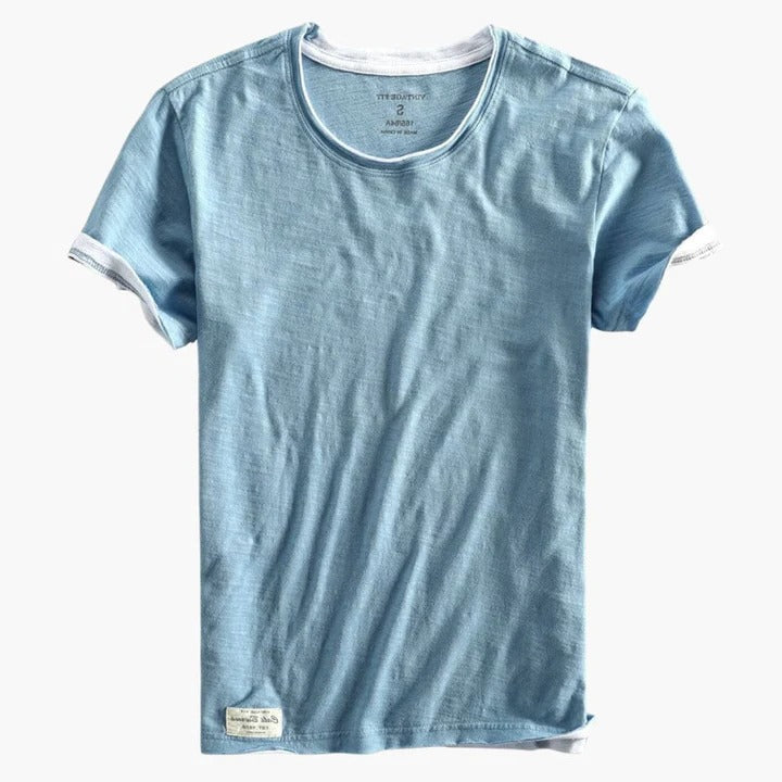 Men's Basic Crew Neck T Shirt For Everyday Comfort And Durable Quality By TrendAura