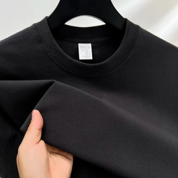 TrendAura Mens Classic Crewneck T Shirt Relaxed Fit Comfortable Everyday Wardrobe Essential