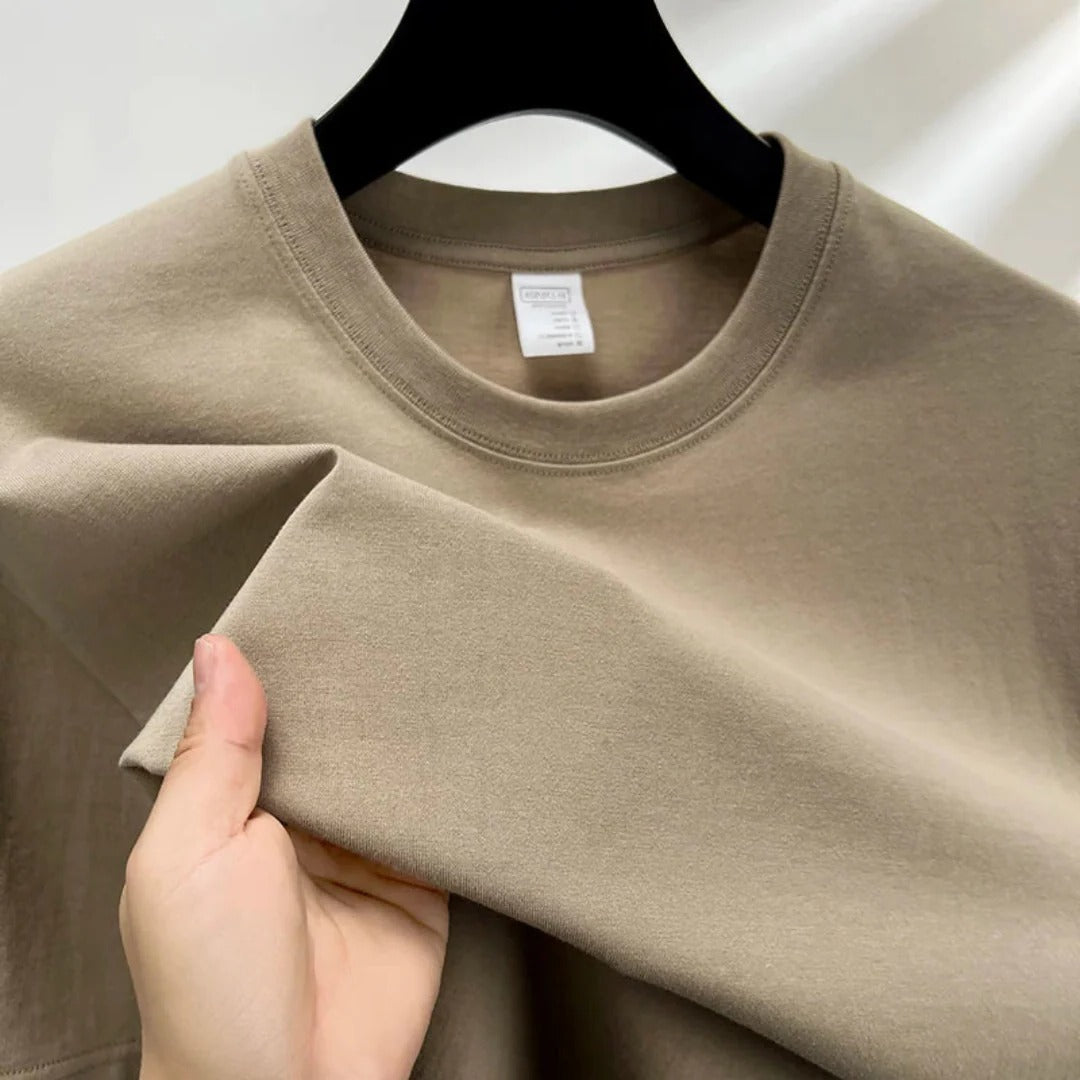 TrendAura Mens Classic Crewneck T Shirt Relaxed Fit Comfortable Everyday Wardrobe Essential