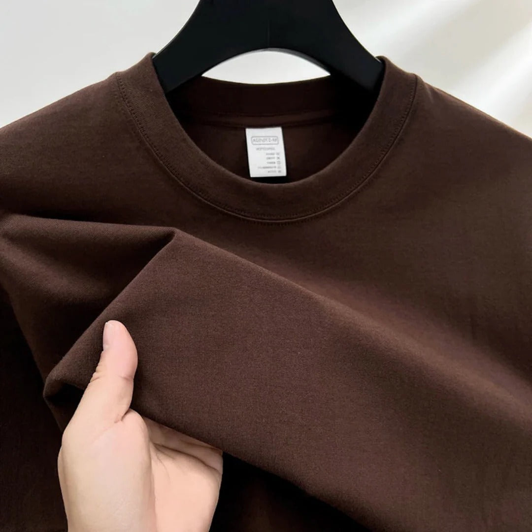 TrendAura Mens Classic Crewneck T Shirt Relaxed Fit Comfortable Everyday Wardrobe Essential