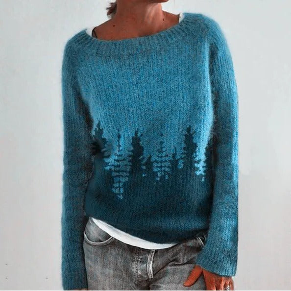 Vintage Winter Sweater for Women