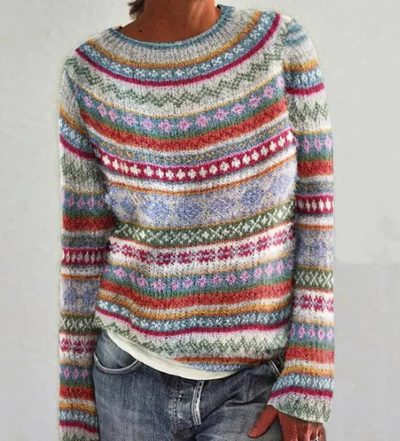 Vintage Winter Sweater for Women