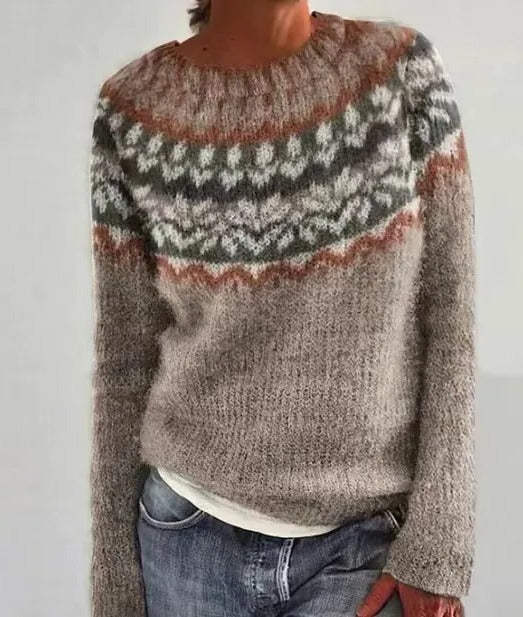 Vintage Winter Sweater for Women