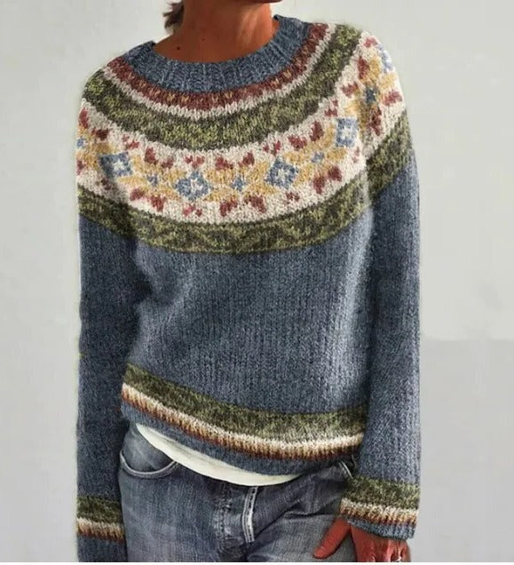 Vintage Winter Sweater for Women