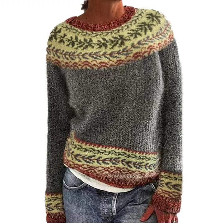 Vintage Winter Sweater for Women