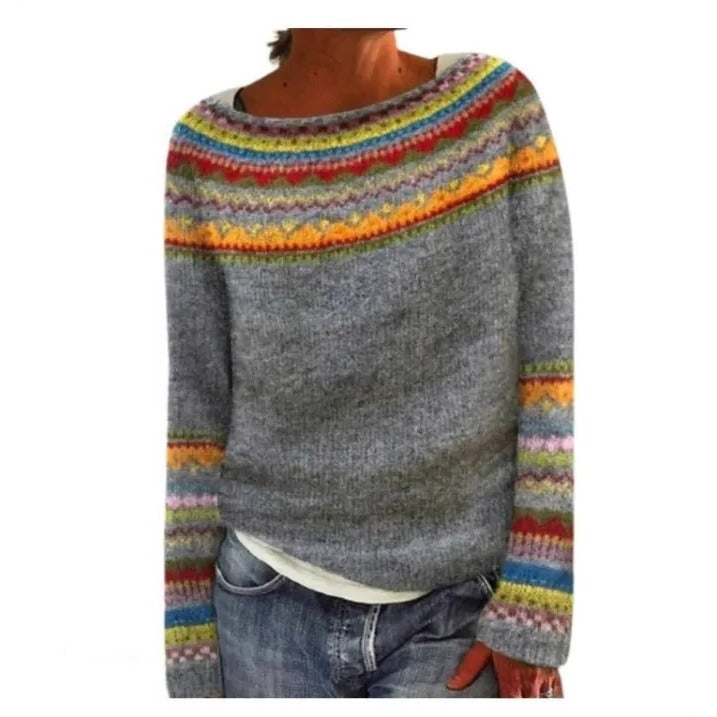 Vintage Winter Sweater for Women