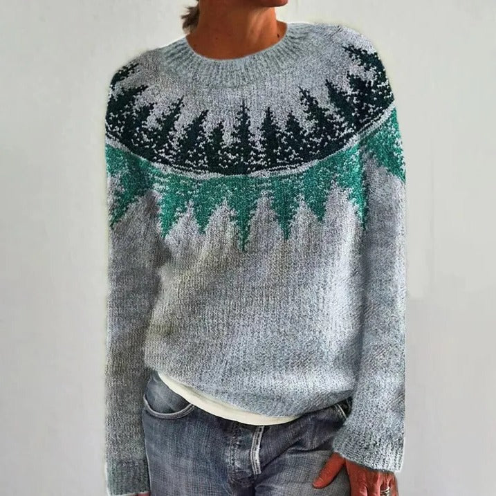 Vintage Winter Sweater for Women
