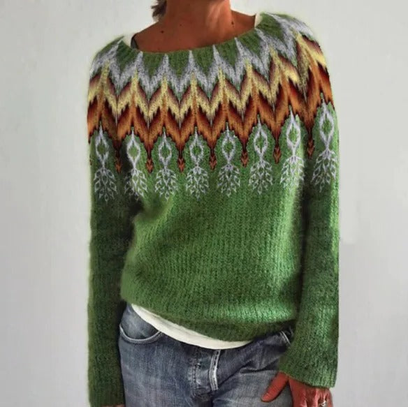 Vintage Winter Sweater for Women