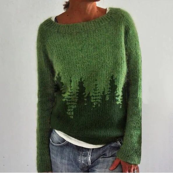 Vintage Winter Sweater for Women