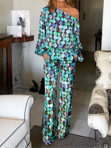 Women’s Colorful Two-Piece Set