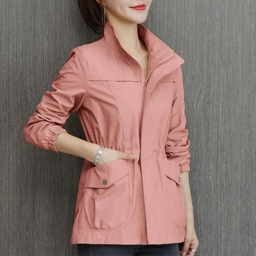 TrendAura Lightweight Everyday Zip Jacket - Versatile Weather Ready Outer Layer For All Day Comfort