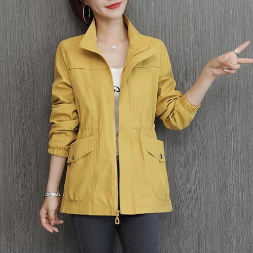 TrendAura Lightweight Everyday Zip Jacket - Versatile Weather Ready Outer Layer For All Day Comfort
