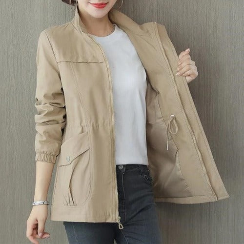 TrendAura Lightweight Everyday Zip Jacket - Versatile Weather Ready Outer Layer For All Day Comfort