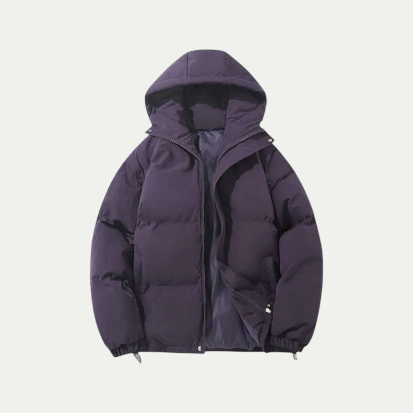 Waterproof Down Hooded Puffer Winter Jacket