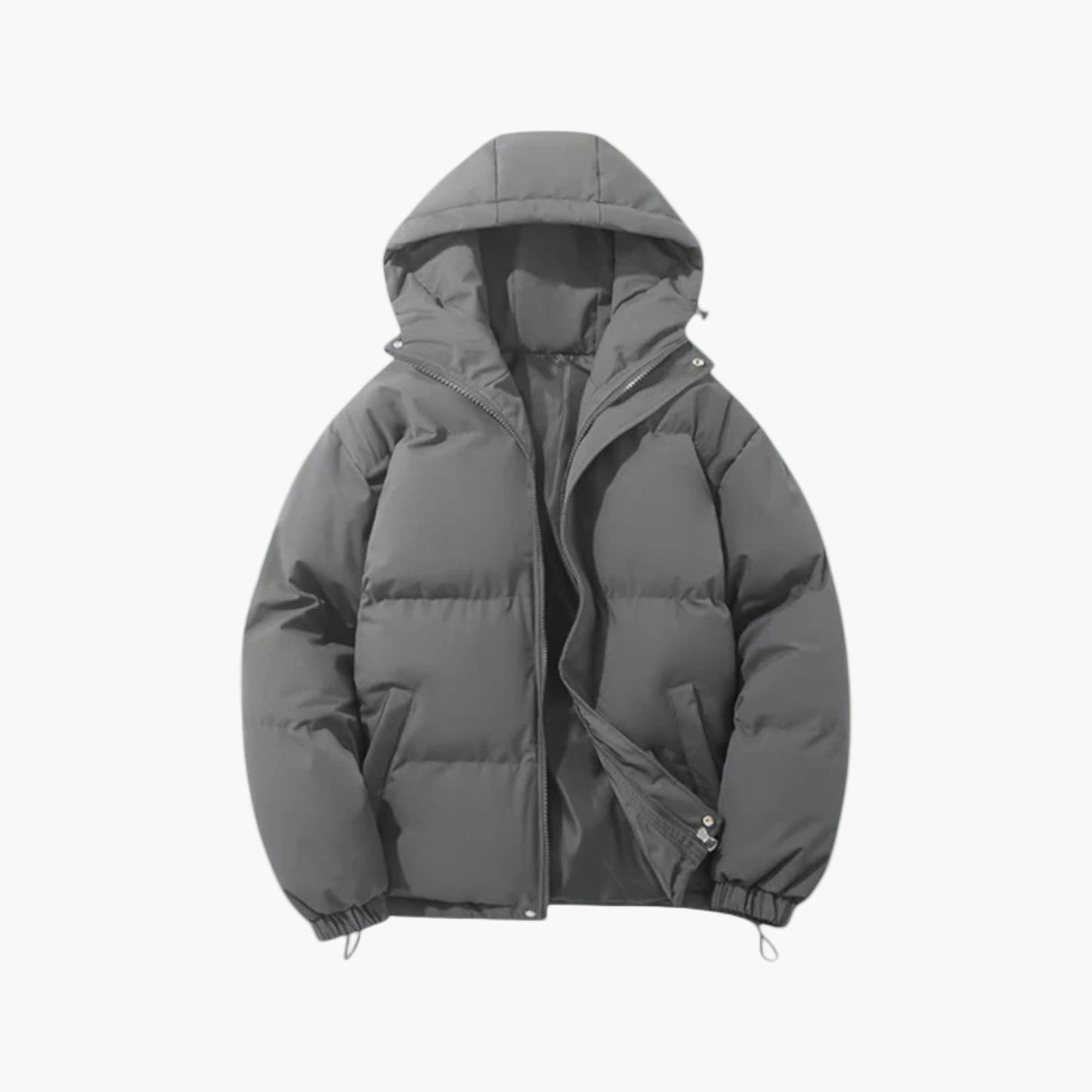 Men's Winter Parka Jacket Warm Insulated Water Resistant Quilted Coat For Everyday And Outdoor