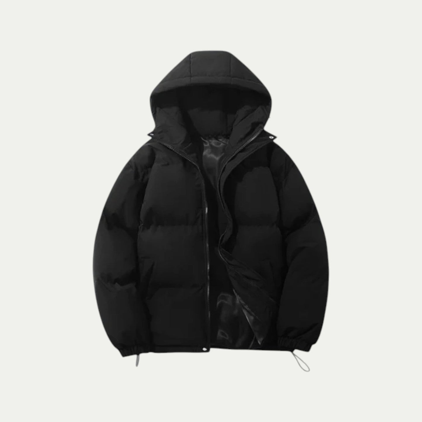 Waterproof Down Hooded Puffer Winter Jacket