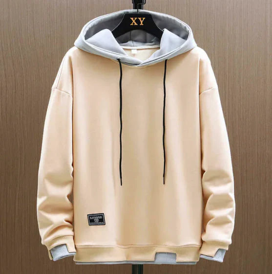 Men's Longline Pullover Hoodie For Effortless Everyday Casual Wear With Soft Interior Warmth And Modern Silhouette