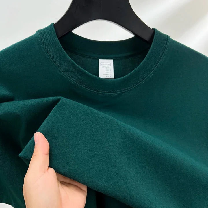 TrendAura Mens Classic Crewneck T Shirt Relaxed Fit Comfortable Everyday Wardrobe Essential