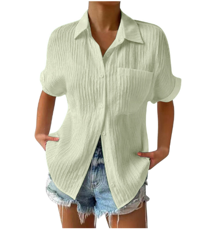 Justice Womens Shirt Timeless Cut High Quality Craftsmanship Effortless Elegance Versatile Chic For Modern Women