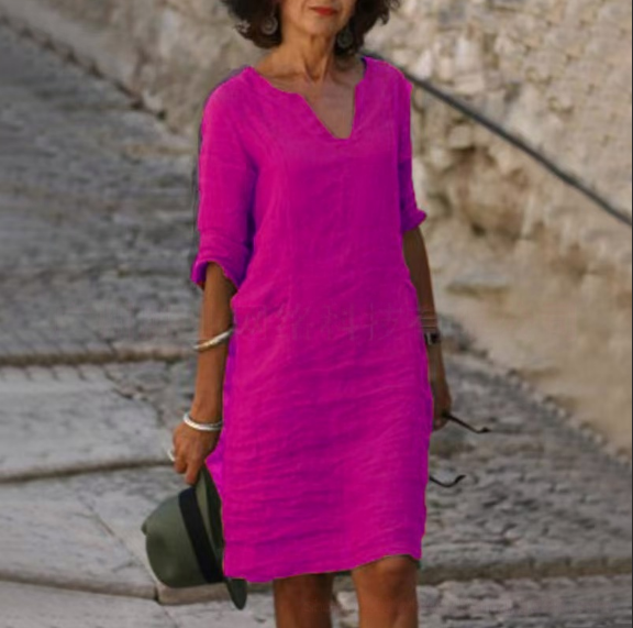 Taylor | Women Casual Loose Fit Midi Dress