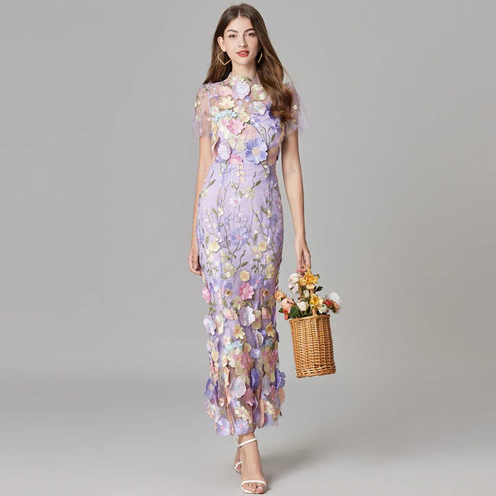 Women’s Sleeveless Floral Dress
