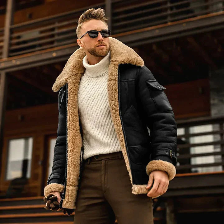 City Style Mens Sleek Winter Coat For Modern Professionals With Tailored Silhouette And All Day Warmth
