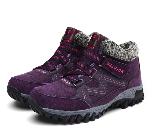 Fordine Orthopedic Winter Boots Waterproof Non Slip Padded Lining For All Weather Comfort For Outdoor Enthusiasts