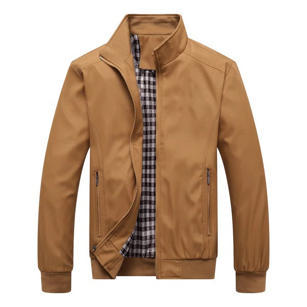 Mens Transitional Lightweight Jacket For Everyday Wear Wind Resistant Breathable Outerwear With Refined Style