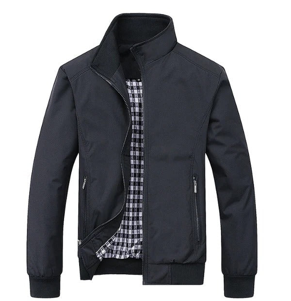 Mens Transitional Lightweight Jacket For Everyday Wear Wind Resistant Breathable Outerwear With Refined Style