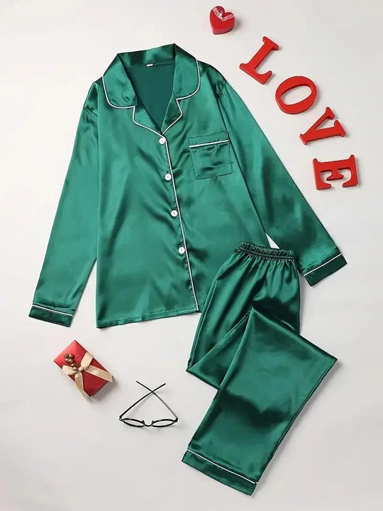Léa Pajama Set For Women Soft And Comfortable Two-Piece Nightwear For Cozy Relaxation