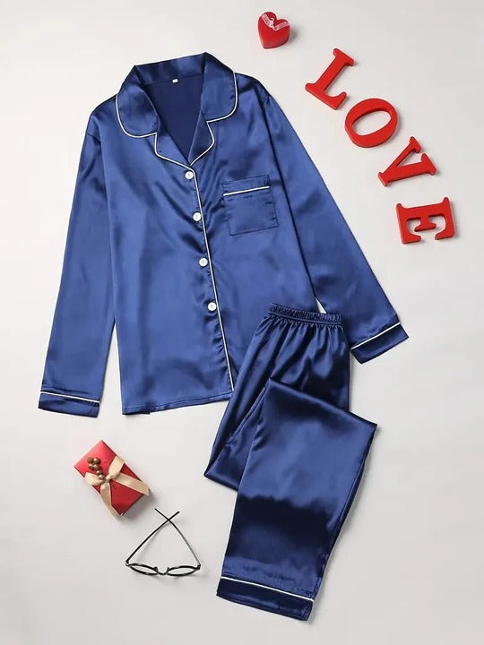 Léa Pajama Set For Women Soft And Comfortable Two-Piece Nightwear For Cozy Relaxation