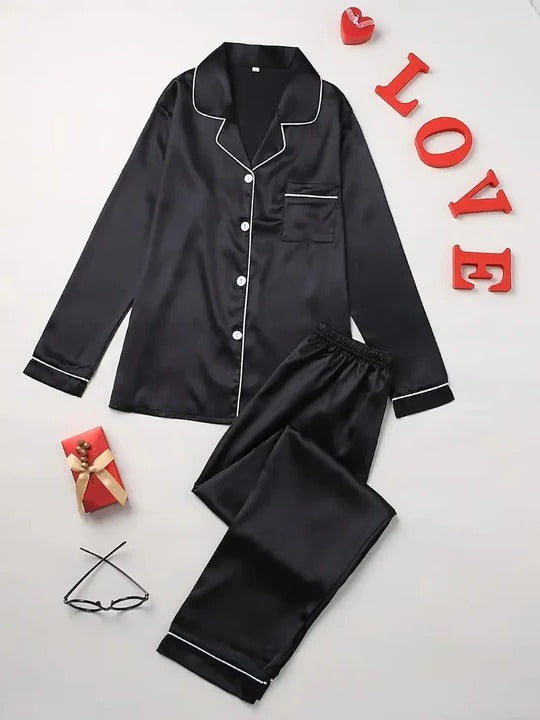 Léa Pajama Set For Women Soft And Comfortable Two-Piece Nightwear For Cozy Relaxation