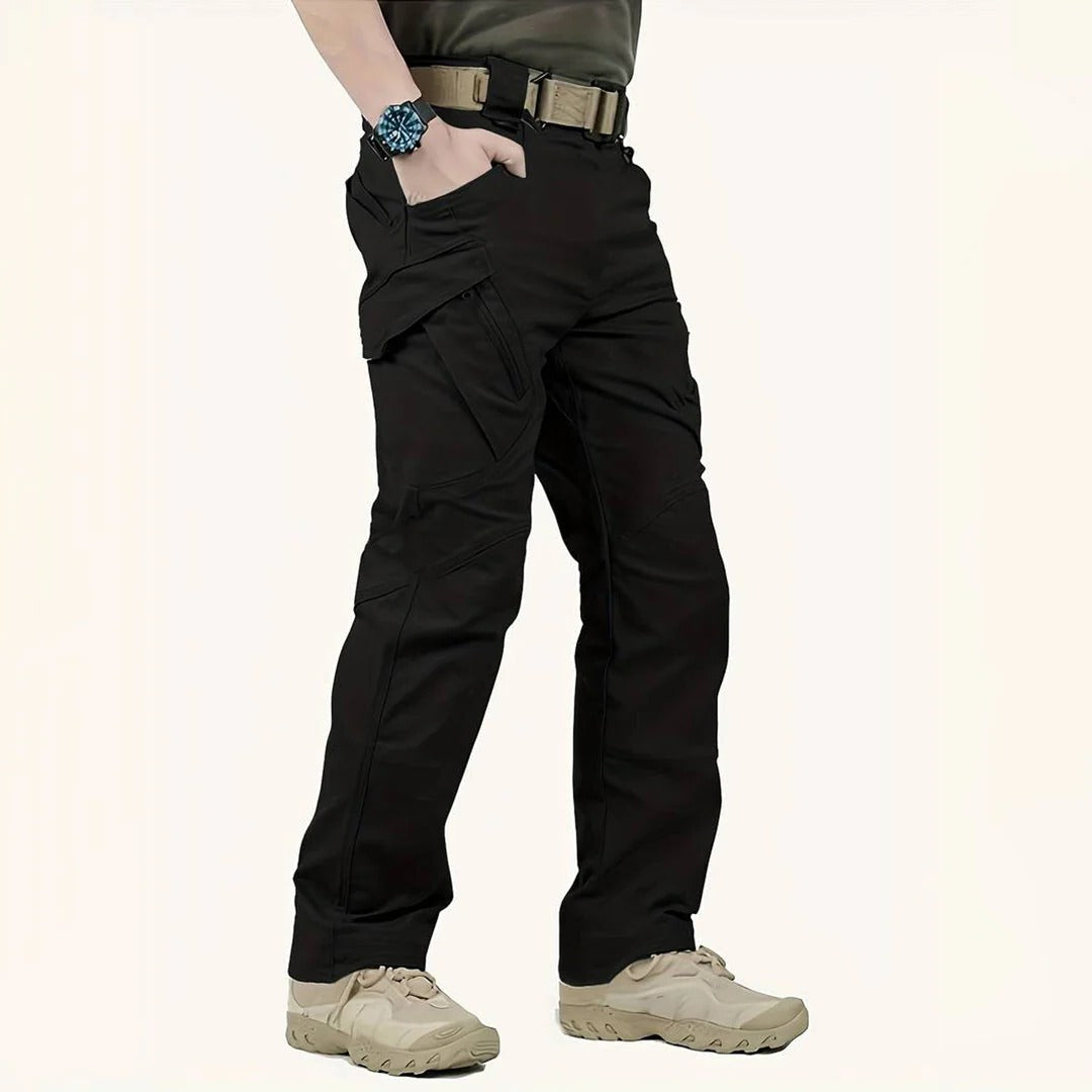 Mens Tactical Cargo Pants Durable Water Resistant Reinforced Cargo Pockets For Outdoor Work All Day Comfort TrendAura