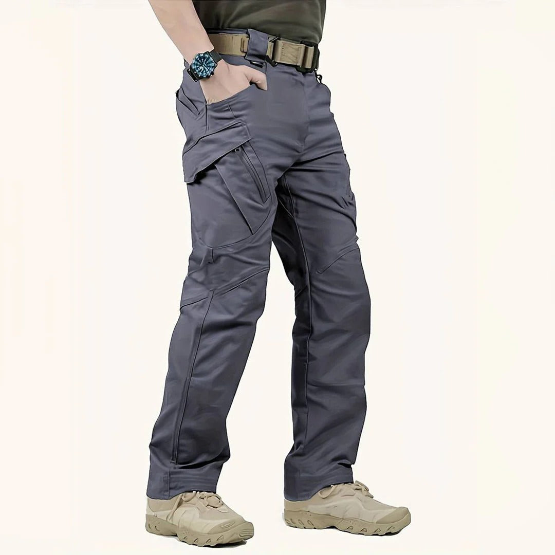 Mens Tactical Cargo Pants Durable Water Resistant Reinforced Cargo Pockets For Outdoor Work All Day Comfort TrendAura
