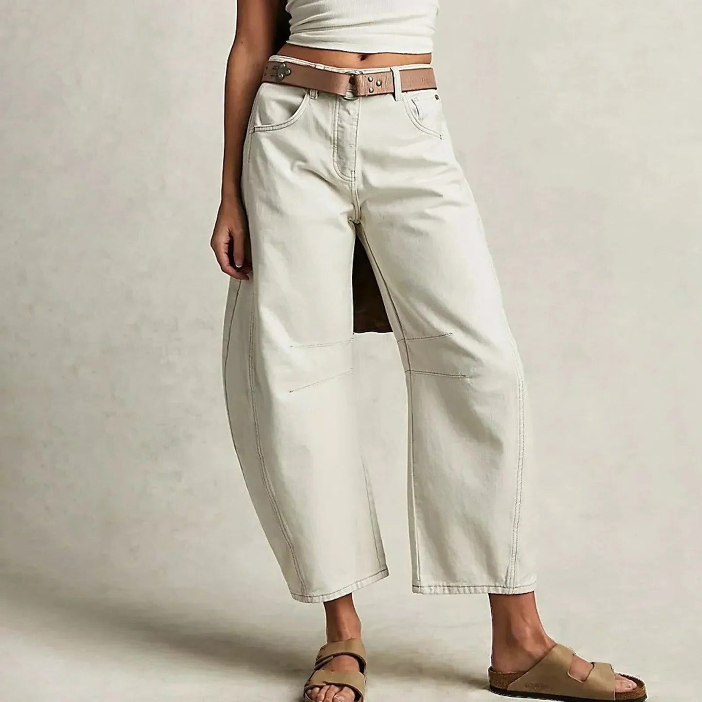 Wide-Leg Jeans