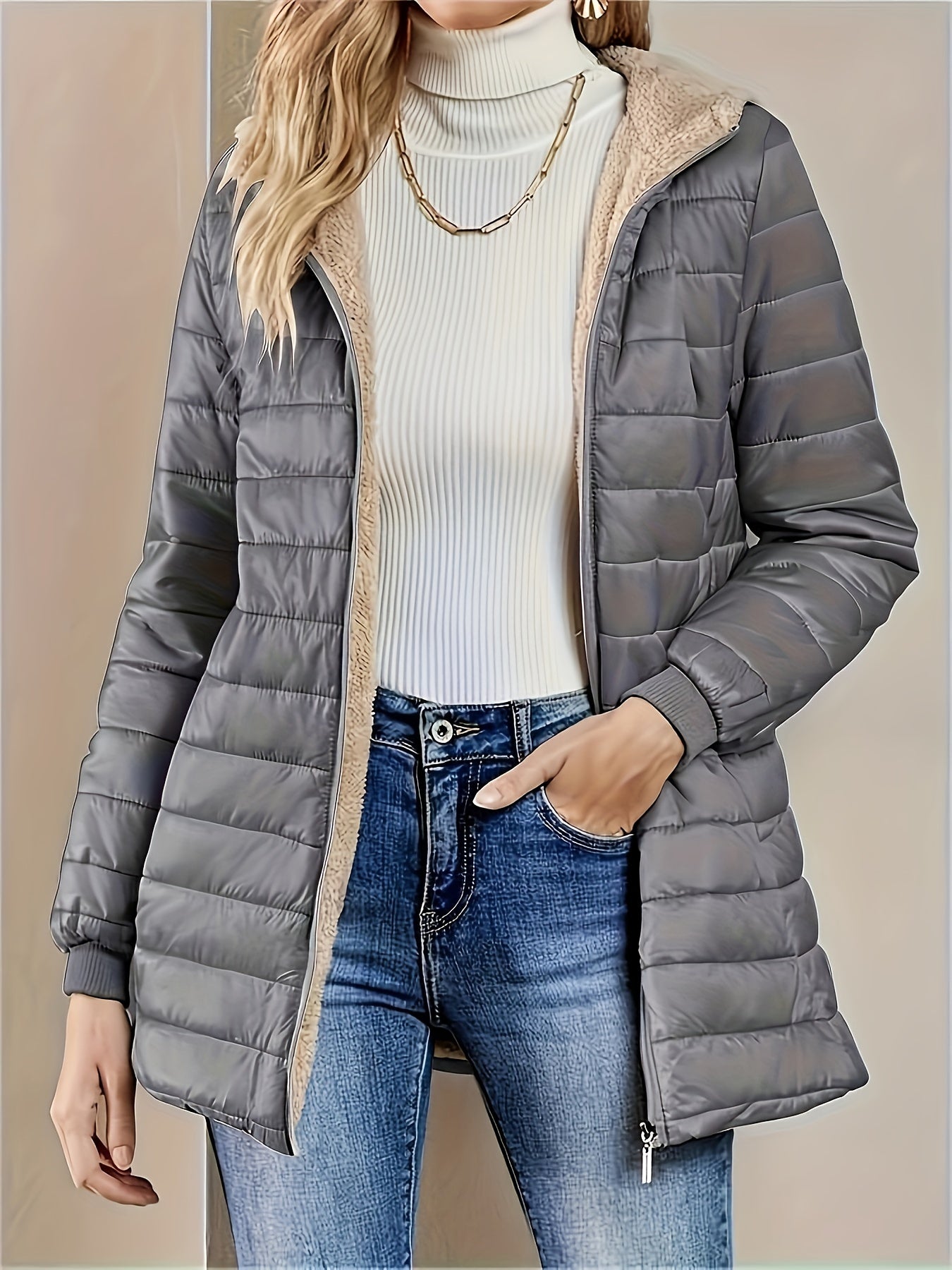 Quilted Jacket Sophie Warmth And Elegance For Cold Days Women Everyday And Occasions