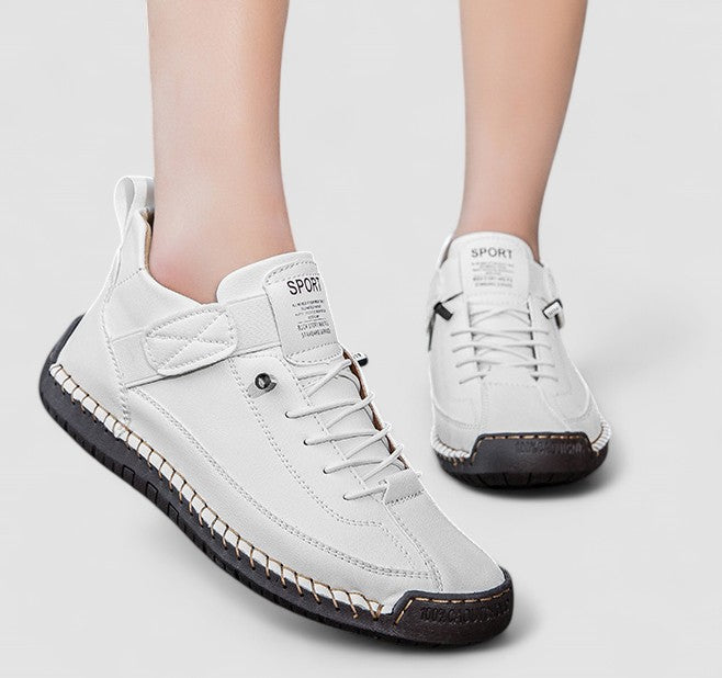 Kymberleigh Leather Women Sneakers Non Slip Breathable Everyday Comfort For Women