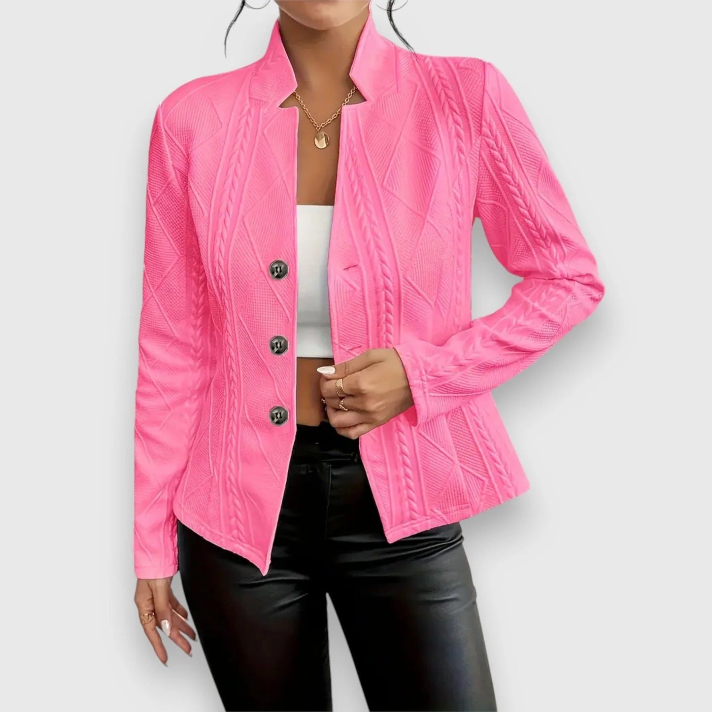 Sophie Lightweight Breathable Transitional Jacket by TrendAura for Women Elegant Everyday Comfort
