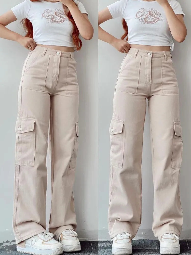 Anna | Stylish Cargo Pants for Women with Pockets and Comfortable Fit