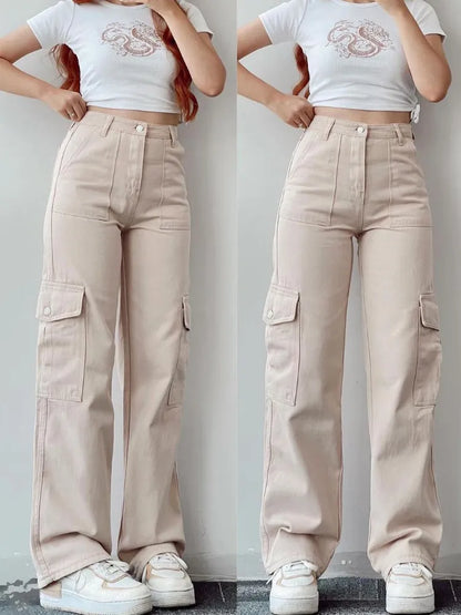 Anna | Stylish Cargo Pants for Women with Pockets and Comfortable Fit