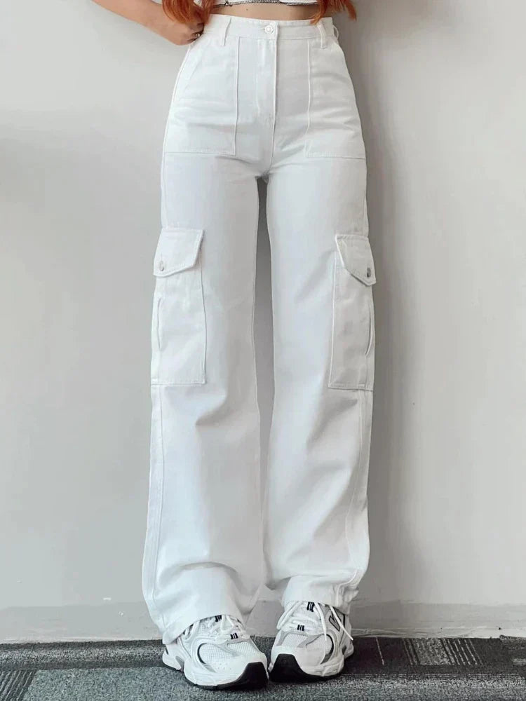 Anna | Stylish Cargo Pants for Women with Pockets and Comfortable Fit