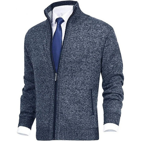 TrendAura Mens Zip Up Vest With Full Length Zip Closure Straight Fit Durable Everyday Outerwear