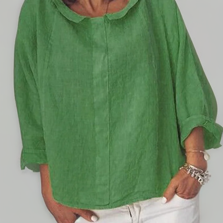 Kadia Casual Long Sleeve Blouse For Women All Day Comfort Elegant Everyday Office Wear