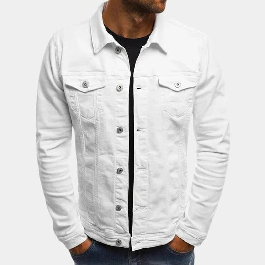 TrendAura Classic Men's Shirt With Button Front And Long Sleeve Structured Fit Silhouette