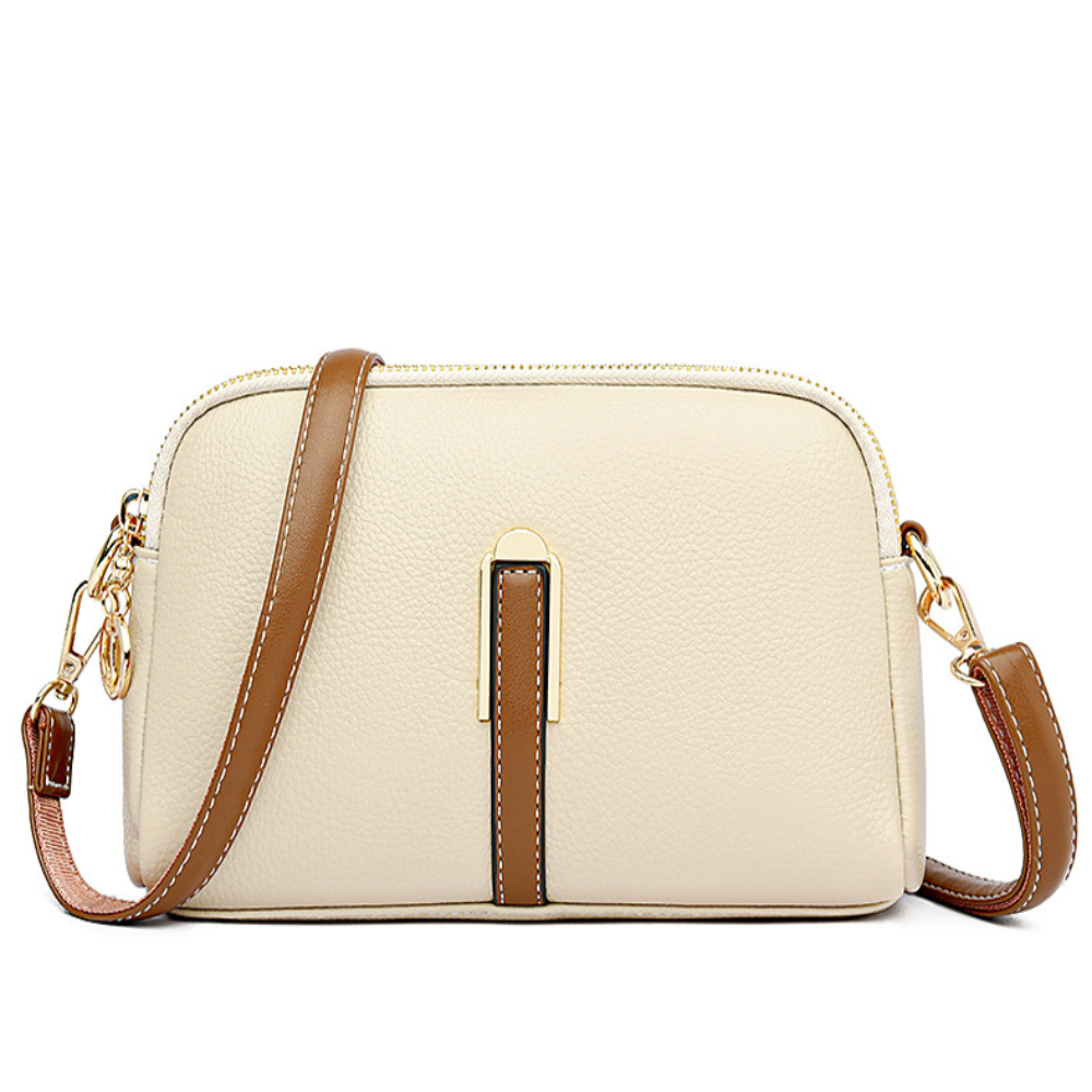 TrendAura Elaine Crossbody Bag For Women With Vegan Leather Compact Design And Adjustable Strap