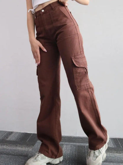 Anna | Stylish Cargo Pants for Women with Pockets and Comfortable Fit