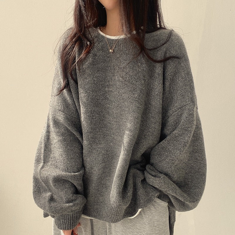 Lopa Oversized Sweater For Home Comfort And Cozy Lounge Wear With Soft Knit Modern Style For Women