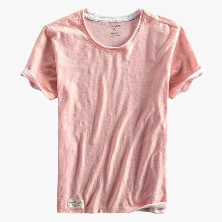 Men's Basic Crew Neck T Shirt For Everyday Comfort And Durable Quality By TrendAura